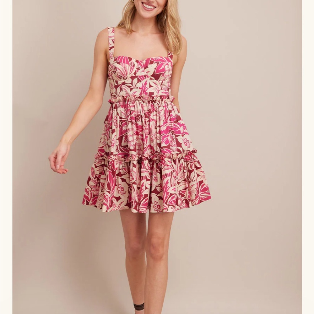Floral Pink Dress